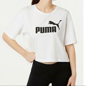 Women's Cropped Logo Tee